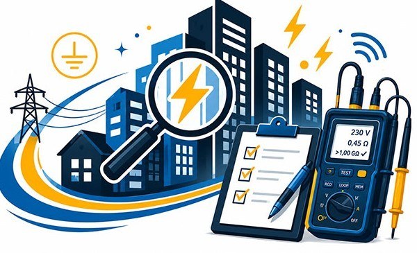 Pomiary elektryczne dla hal i magazynów Mikołów
